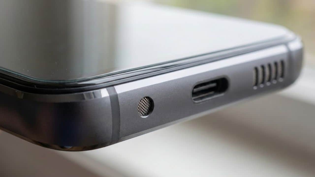why your smartphone has a hole near charging port what is function