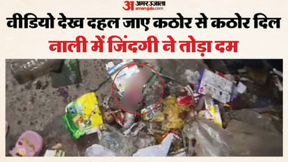 five month old fetus found in drain humanity shamed in Faridabad