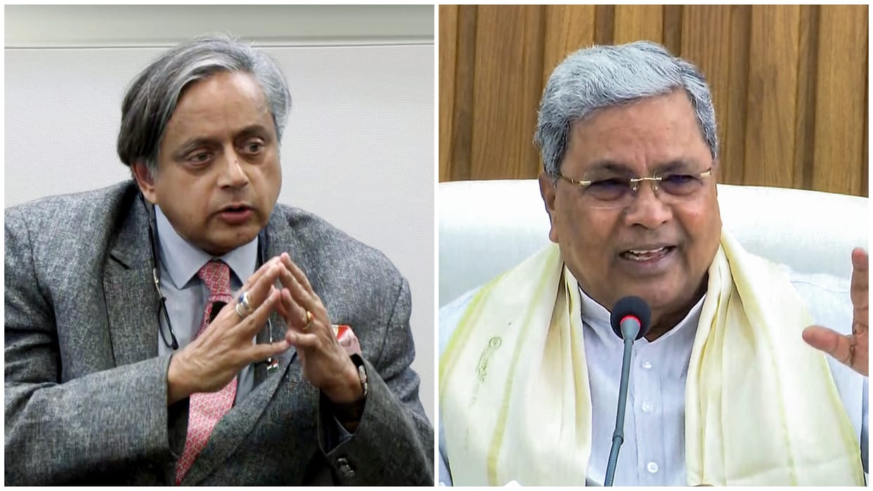 Congress MP Shashi Tharoor defended Karnataka government’s demolition drive in Bengaluru