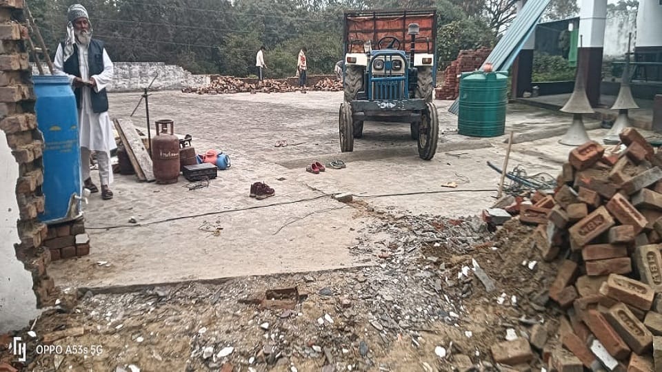 Sambhal: Muslims themselves began demolishing the madrasa and mosque