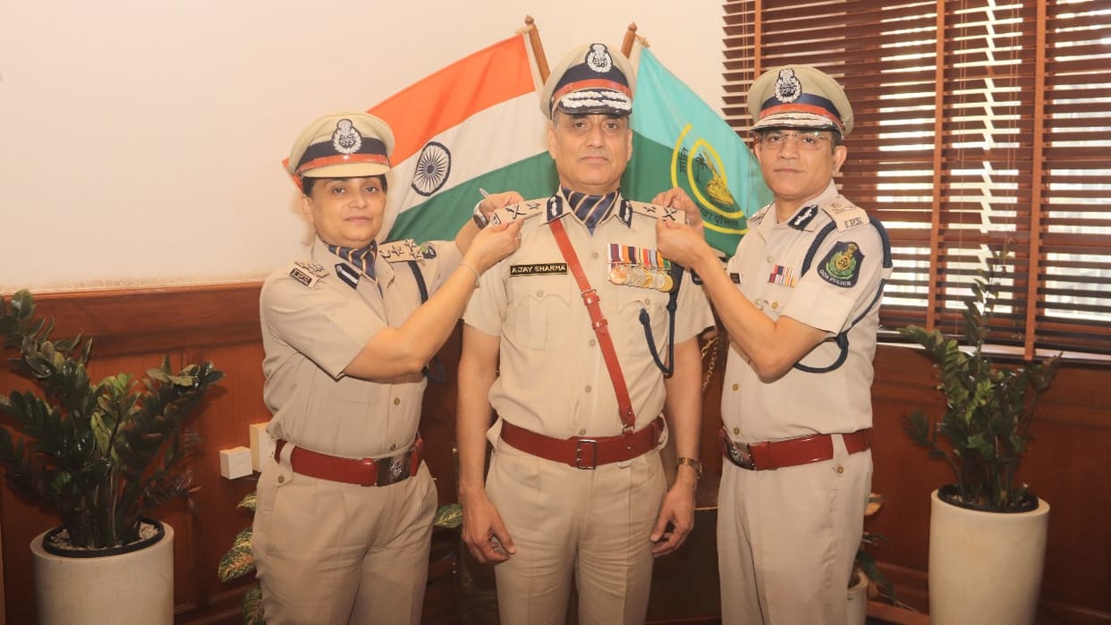 Hamirpur: Ajay, who studied in a govt school in Dhaneta, became an IG and achieved this position.