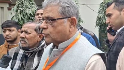 CM Yogi Adityanath reached in Bareilly to pay tribute to the late MLA Professor Shyam Bihari Lal