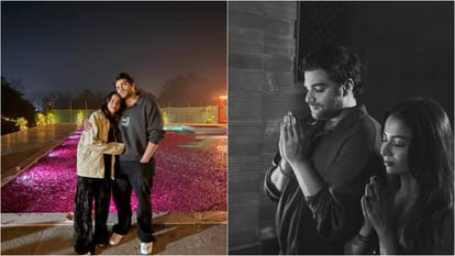 Salman Khan Nephew ayaan agnihotri engaged with girlfriend Tina Rijhwani shares photos Malaika Arora Reacts