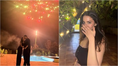 Salman Khan Nephew ayaan agnihotri engaged with girlfriend Tina Rijhwani shares photos Malaika Arora Reacts