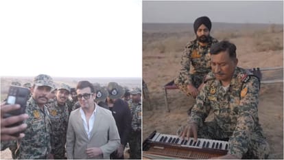 Border 2 Movie Song Ghar Kab Aaoge Celebrated at border with the Jawans Sunny Deol Varun Dhawan Sonu Nigam