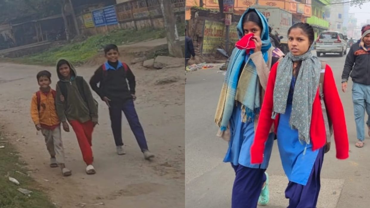 Bihar news : bihar government Schools closed news cold day alert yellow alert School Update news