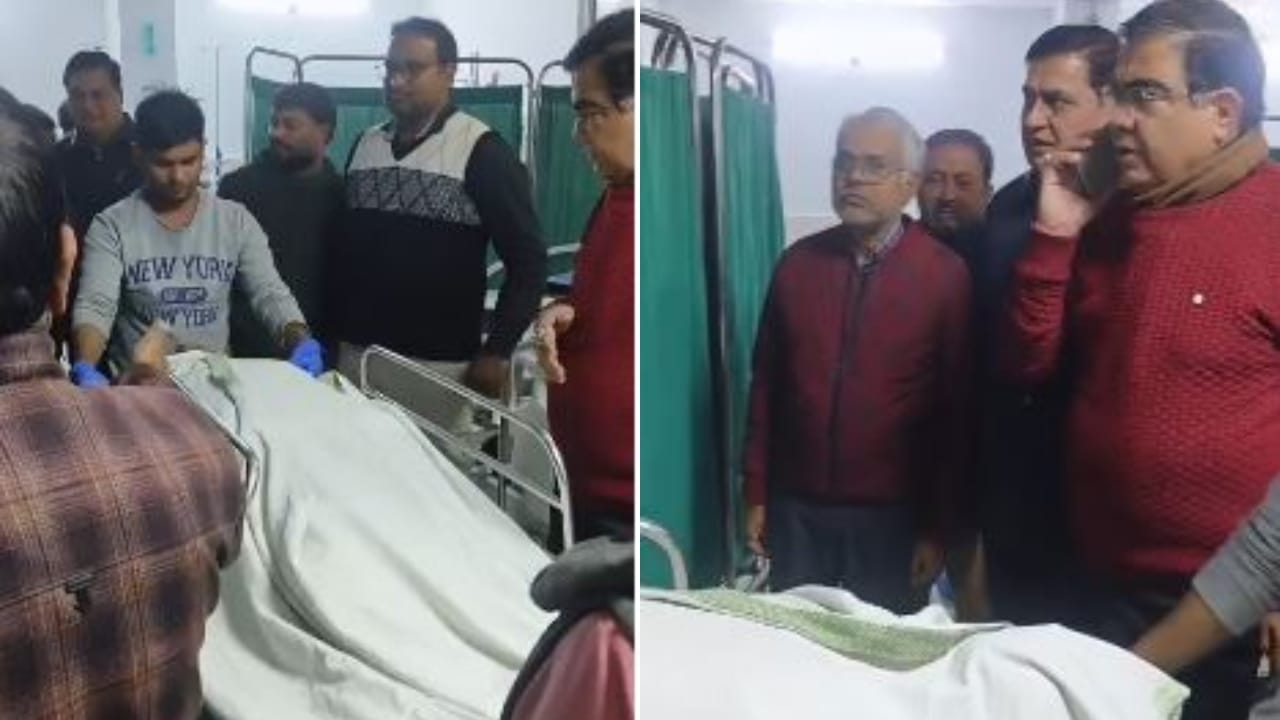 BJP MLA Professor Shyam Bihari Lal passes away know the story of his last three and a half hours
