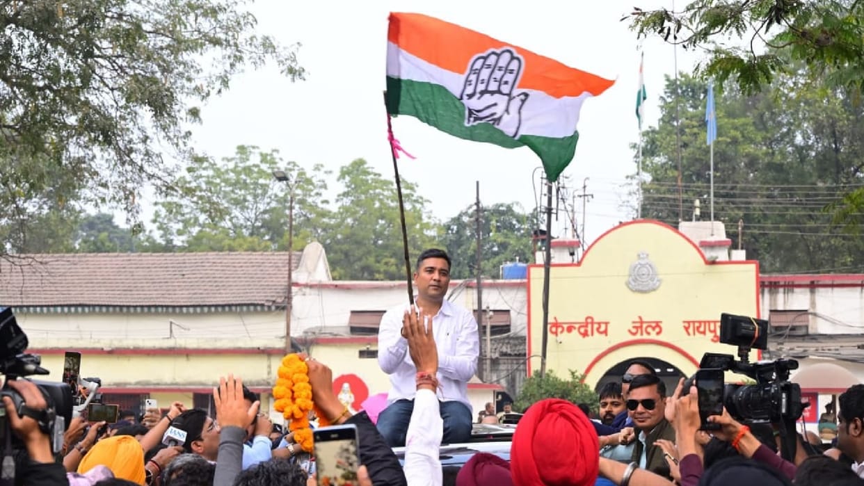 Chaitanya Baghel released from Raipur Central Jail; says I am grateful to court for giving me justice