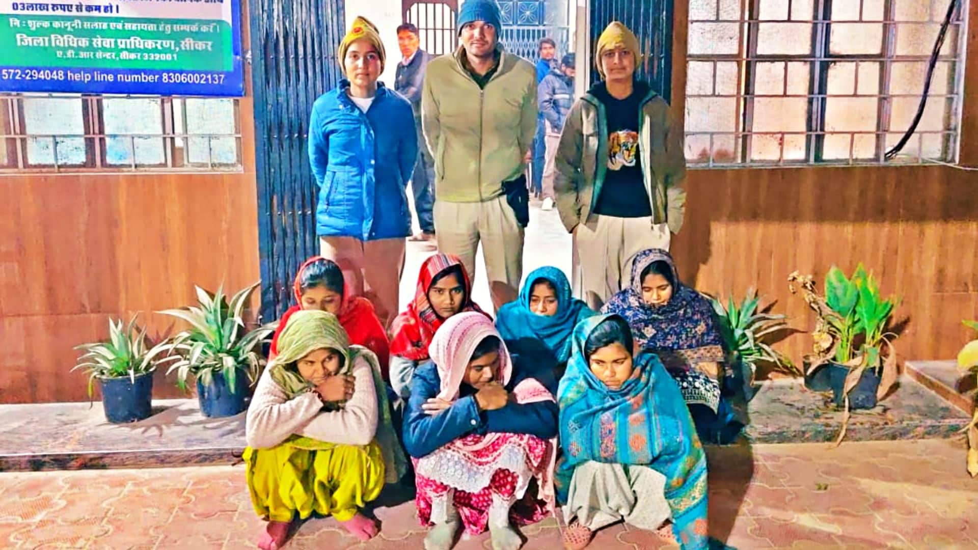 चेन स्नैचिंग गैंग के गिरफ्तार सदस्य