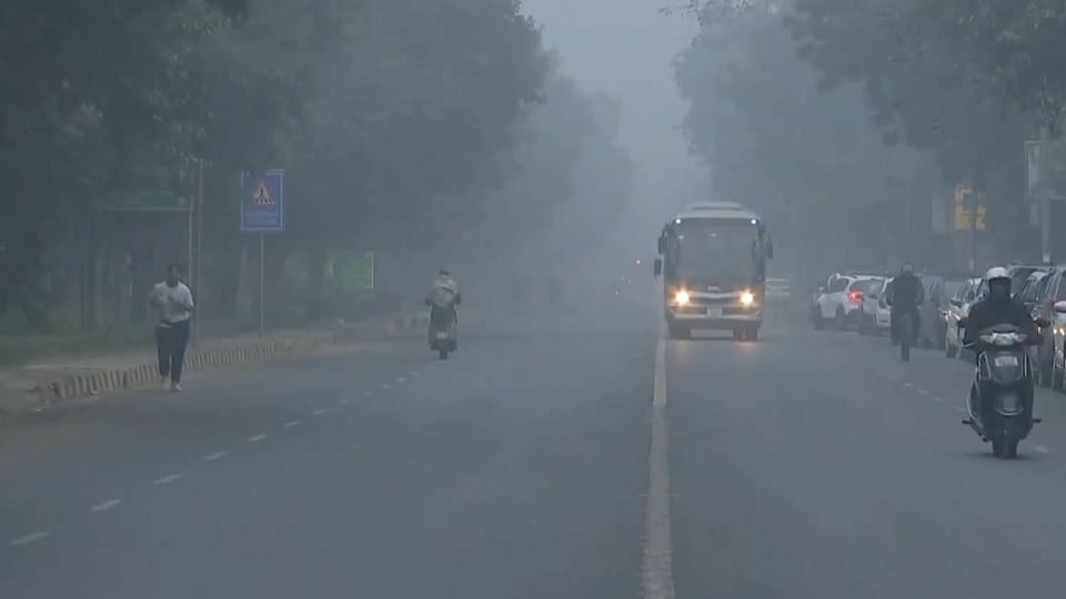 Delhi's air quality has improved from the very poor category to the poor category