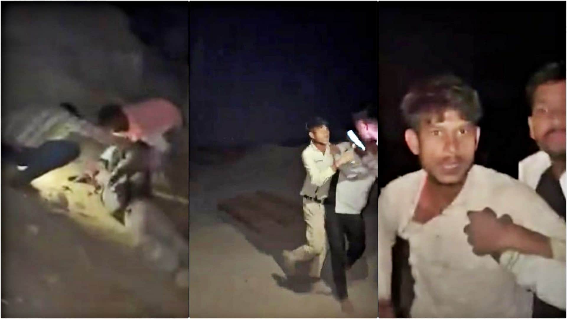 पुलिस ने आरोपी युवक को हिरासत में ले लिया है