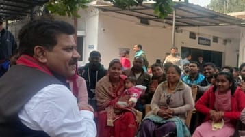 छेरछेरा के दिन गृहमंत्री से मिले अभ्यर्थी