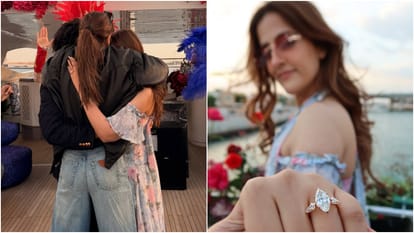 Amid Marriage Rumors Stebin Ben Propose Kriti Sanon Sister Nupur Sanon She Shares Proposal Photos