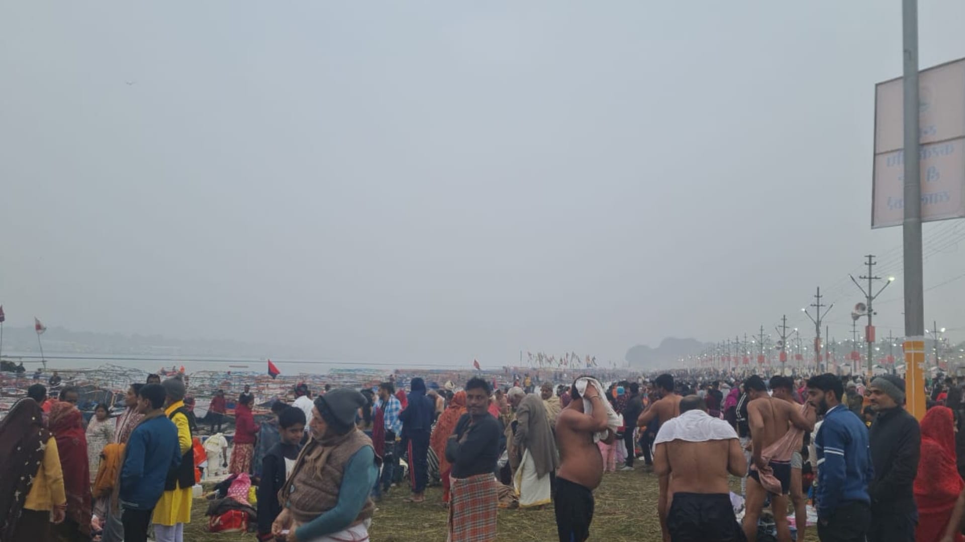 Magh Mela 2026 Lakhs of devotees holy dip in Sangam on Paush Purnima