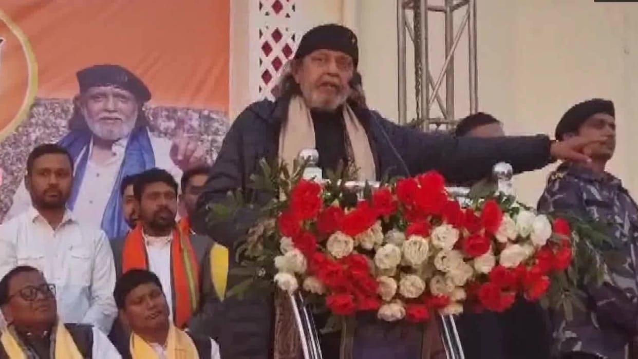 Bengal BJP Leader Mithun Chakraborty Alleges Conspiracy to Turn West Bengal into West Pakistan in Cooch Behar