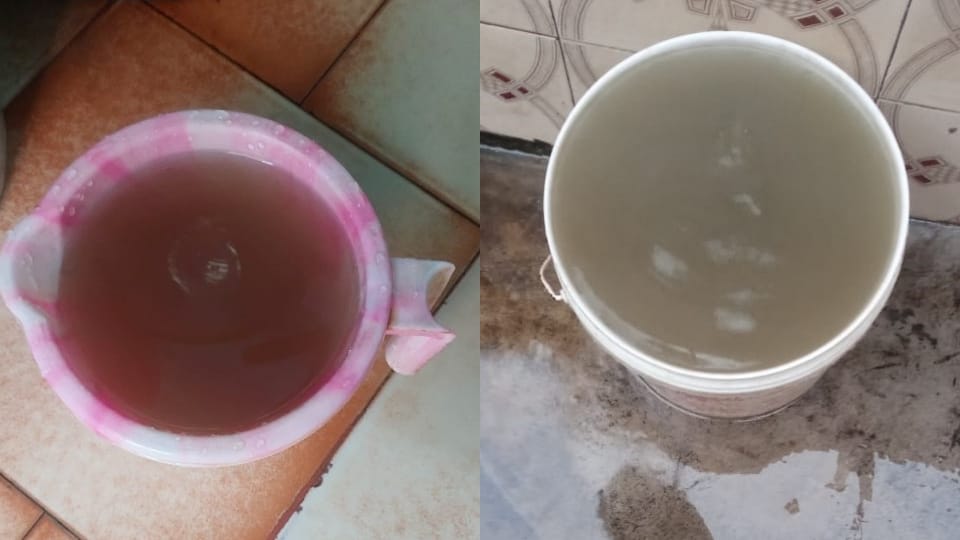 Poison dripping from Delhi taps black and smelly sewer water flowing into peoples homes
