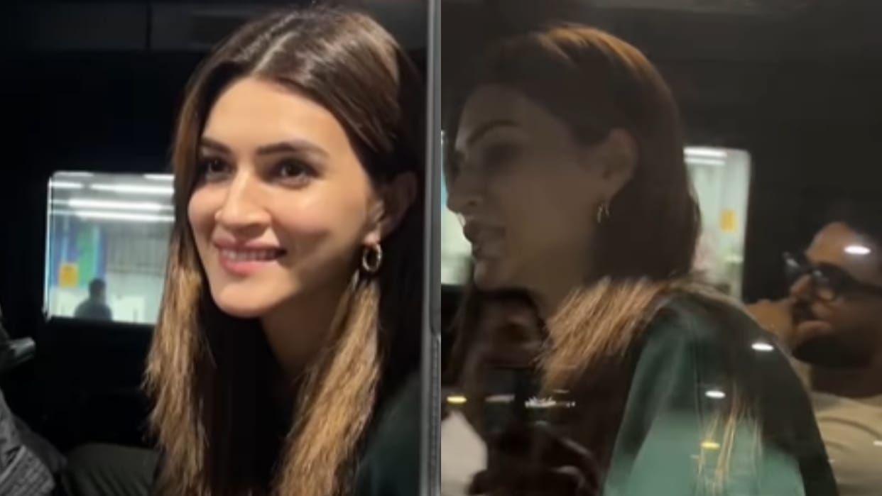 Kriti Sanon And Rumored Boyfriend Kabir Bahia Spotted Together