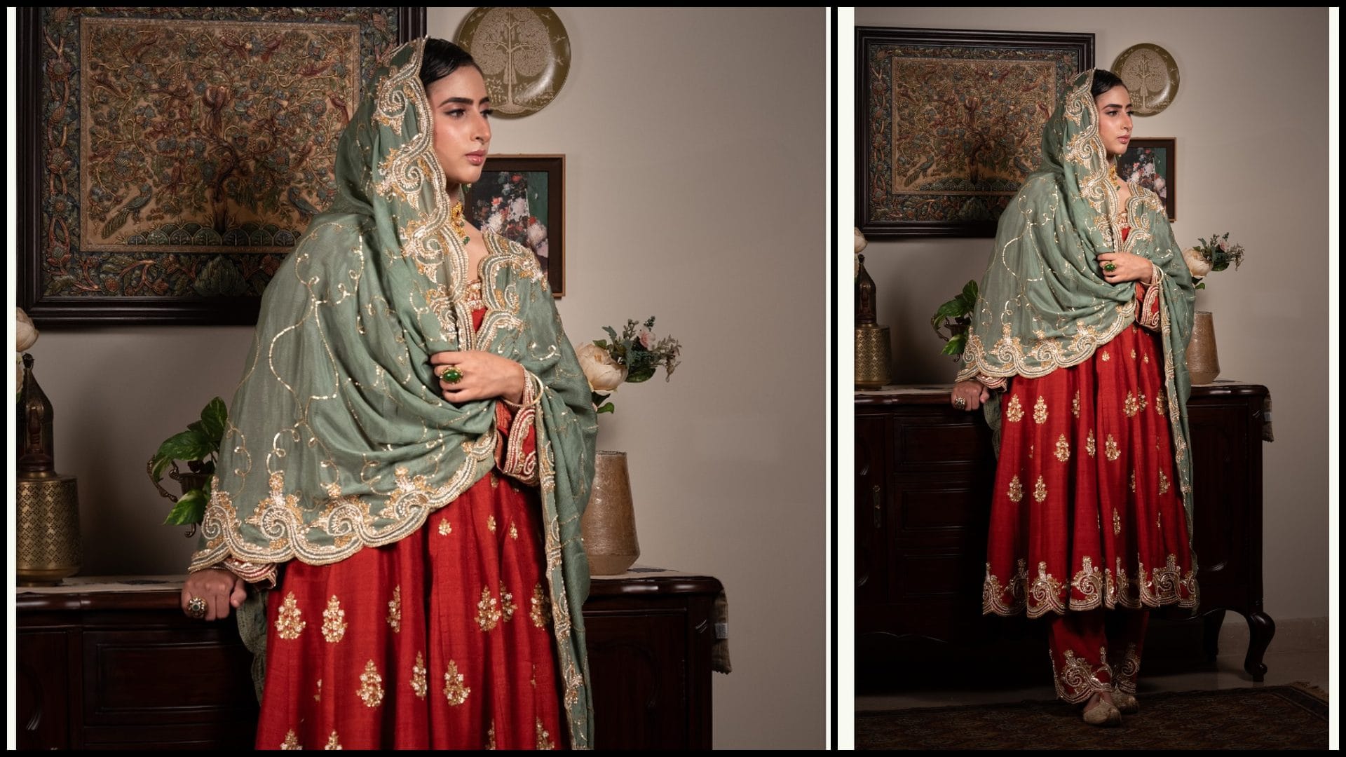Navratri Day 6 Maa Katyayani Puja Color Significance 6th Day Outfit Ideas