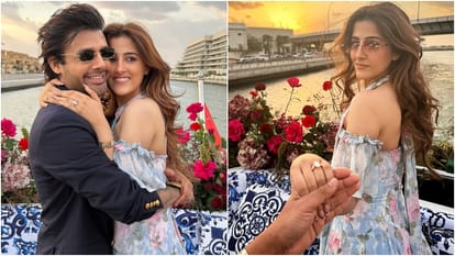 Amid Marriage Rumors Stebin Ben Propose Kriti Sanon Sister Nupur Sanon She Shares Proposal Photos