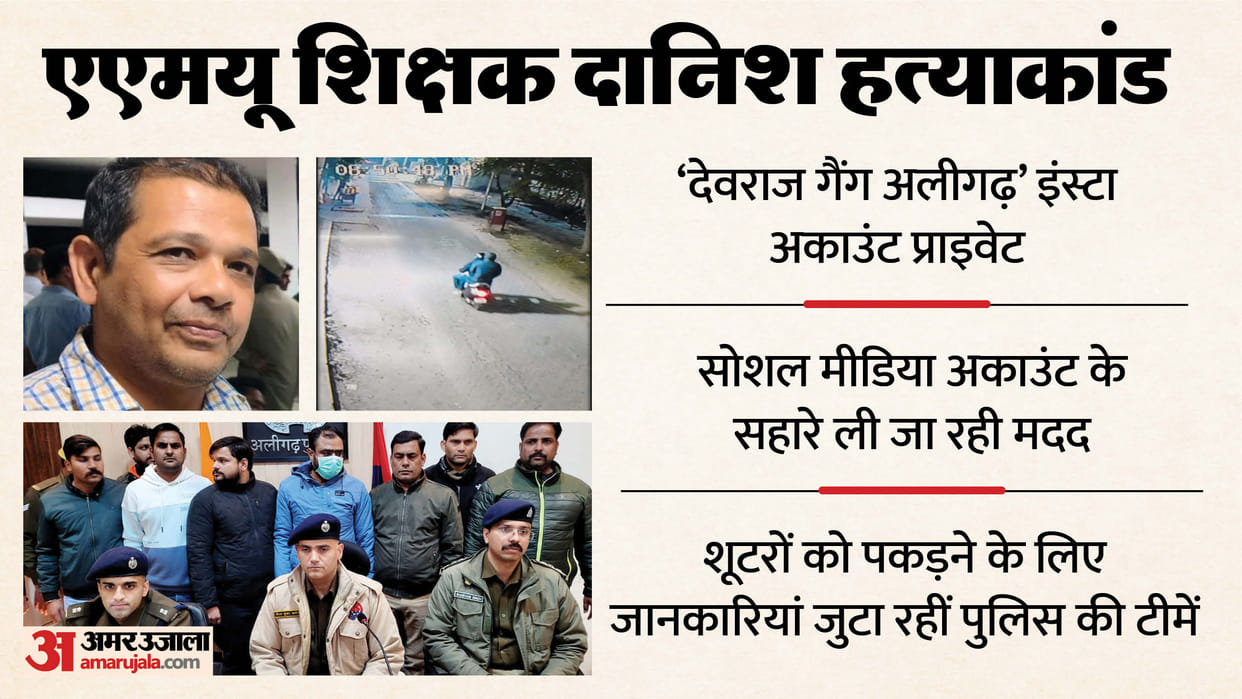 Aligarh AMU Murder Case Instagram account Devraj Gang Aligarh that announced murder is private