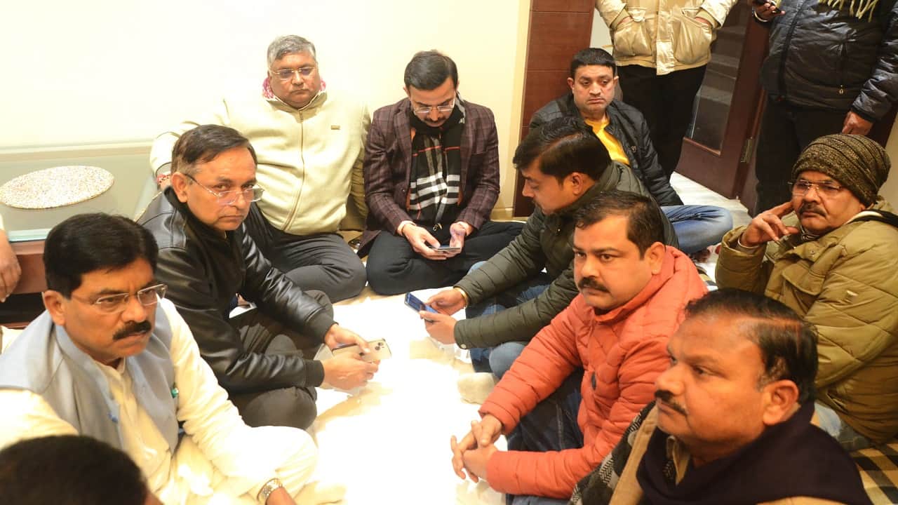 BJP MLA Professor Shyam Bihari Lal passes away know the story of his last three and a half hours