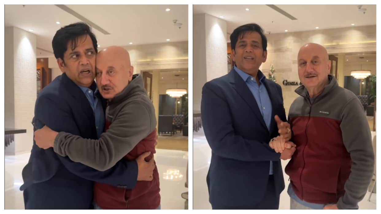 anupam kher extremely Happy after meet with bojpuri actor ravi kishan join the cast of Khosla Ka Ghosla 2