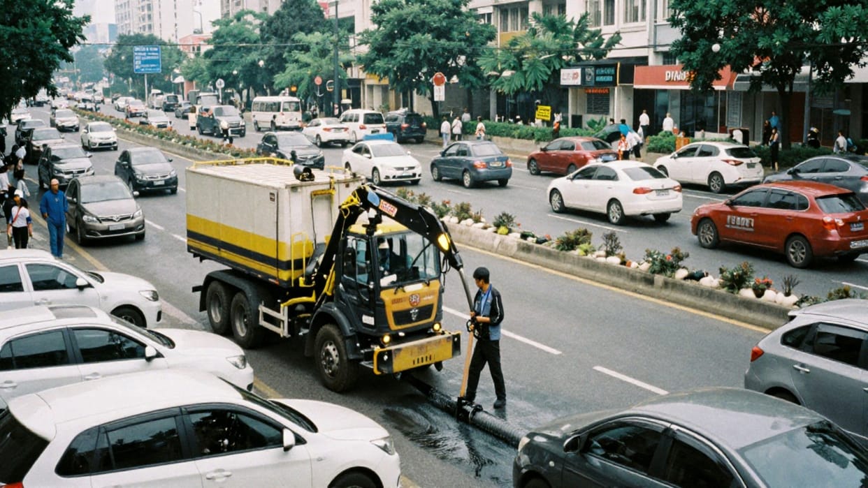 Baran News: Oil theft from vehicles parked on highways and intersections, incidents caught on CCTV