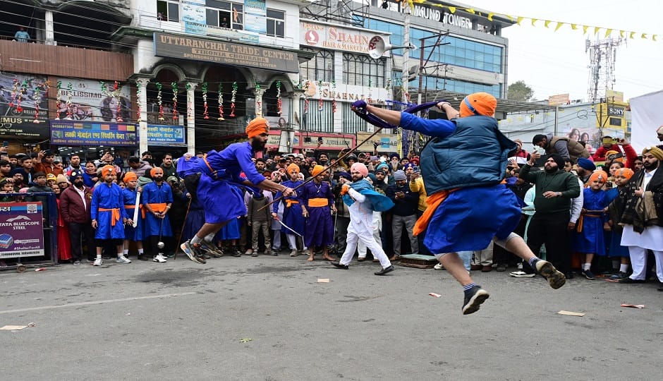 The legacy of Guru Gobind Singh Ji was reflected in the Nagar Kirtan procession