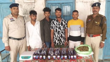 पुलिस के गिरफ्त में आरोपी