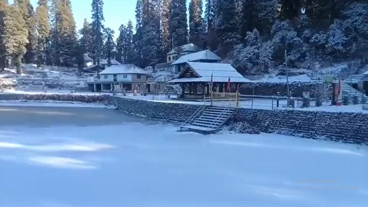 हिमाचल:बर्फबारी के बाद बड़ा देव कमरुनाग मंदिर के कपाट बंद, अप्रैल में ...