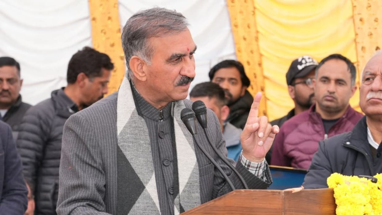 Retired patwaris will be hired on a monthly honorarium of Rs 40000 CM Sukhu announced