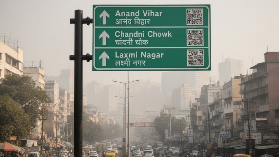 QR code signboards will be installed along the roads