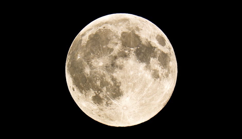The first supermoon of the year was spotted in Nainital