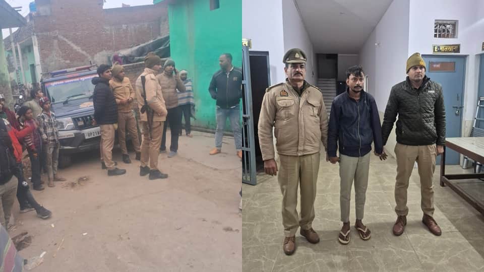 Moradabad murder son drank alcohol after kill his mother and then concocted plan to make look like an accident