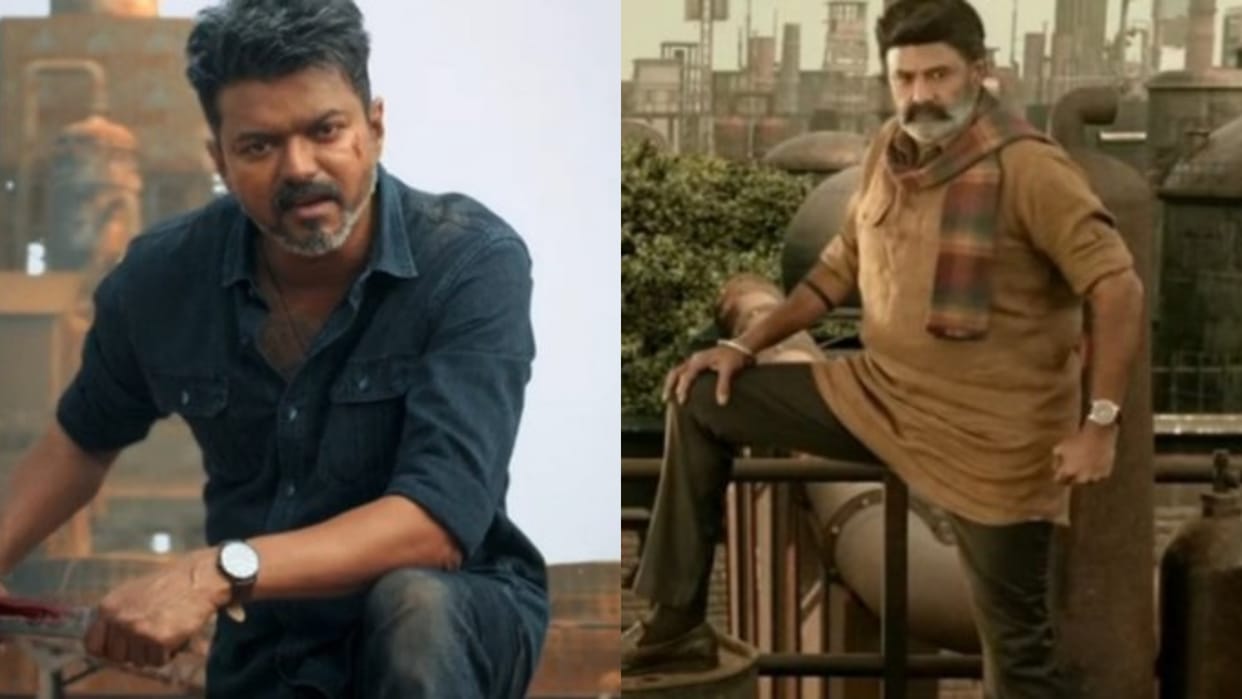Vijay Thalapathy Movie Jana Nayagan Troll Because Of Nandamuri Balakrishna Film Bhagavanth Kesari