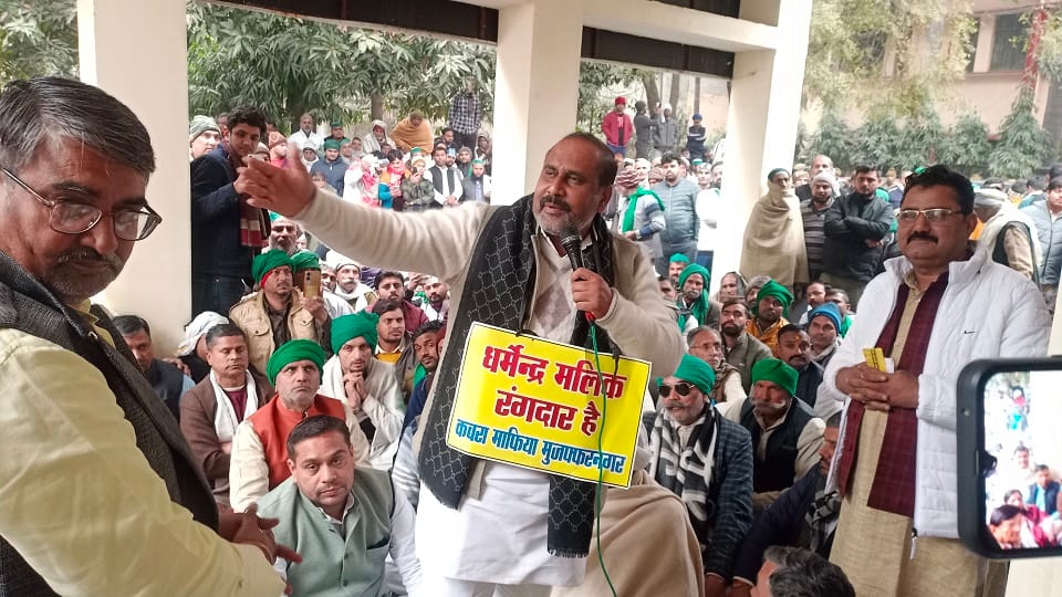 Muzaffarnagar: BKU apolitical demonstrated strength for six hours, target was garbage mafia and BKU Tikait