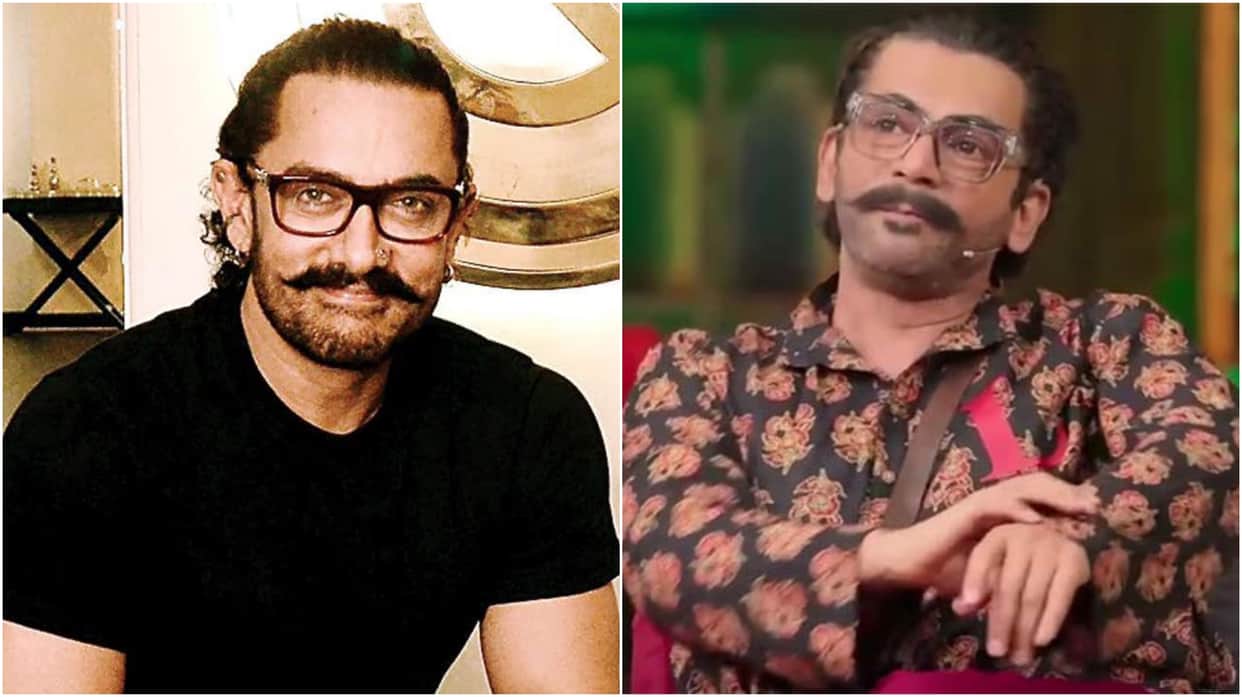 Aamir khan reaction on sunil grover mimicry in the great indian kapil show
