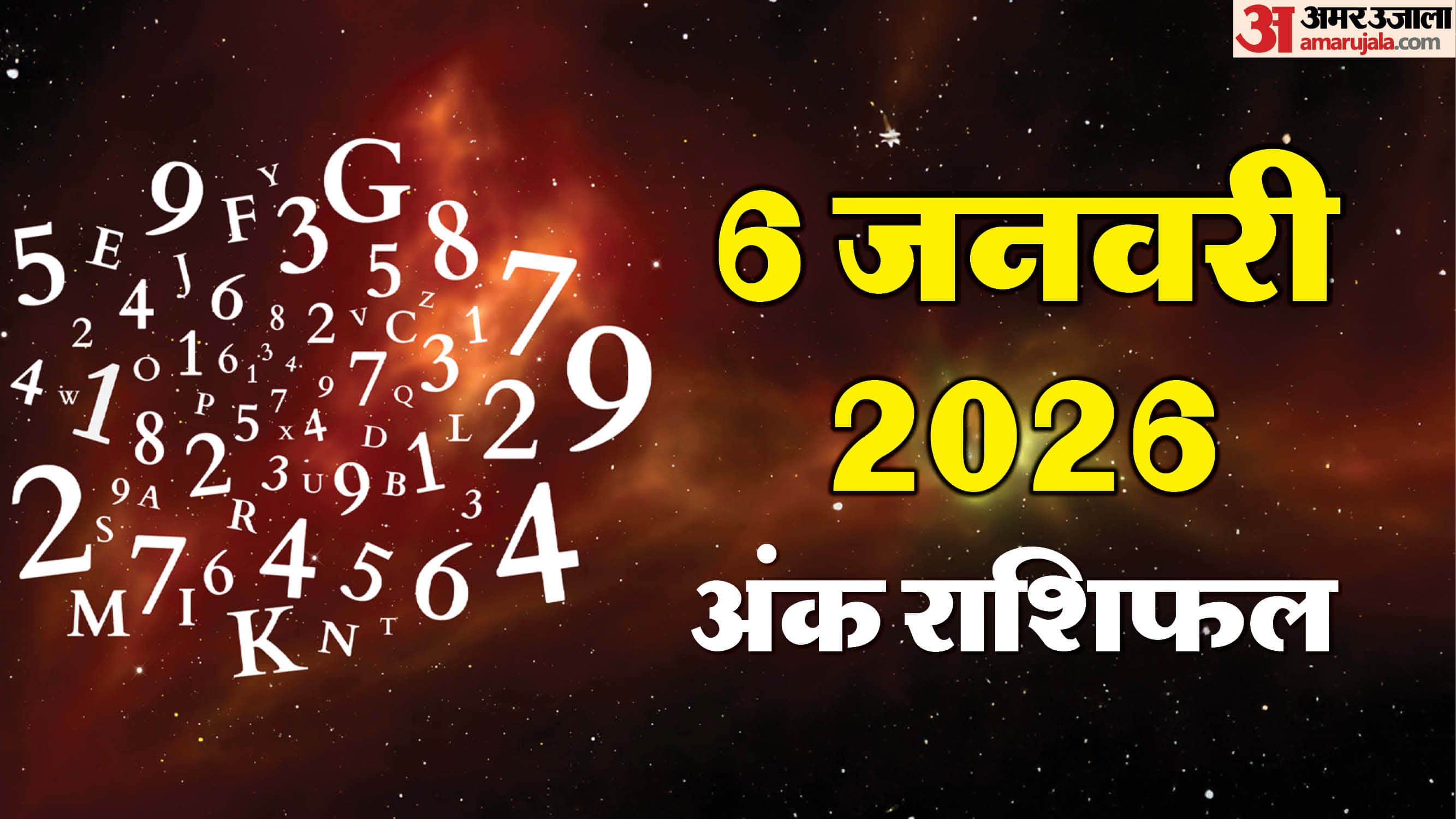 Today Numerology Prediction 6 January 2026 Aaj Ka Ank Jyotish in hindi