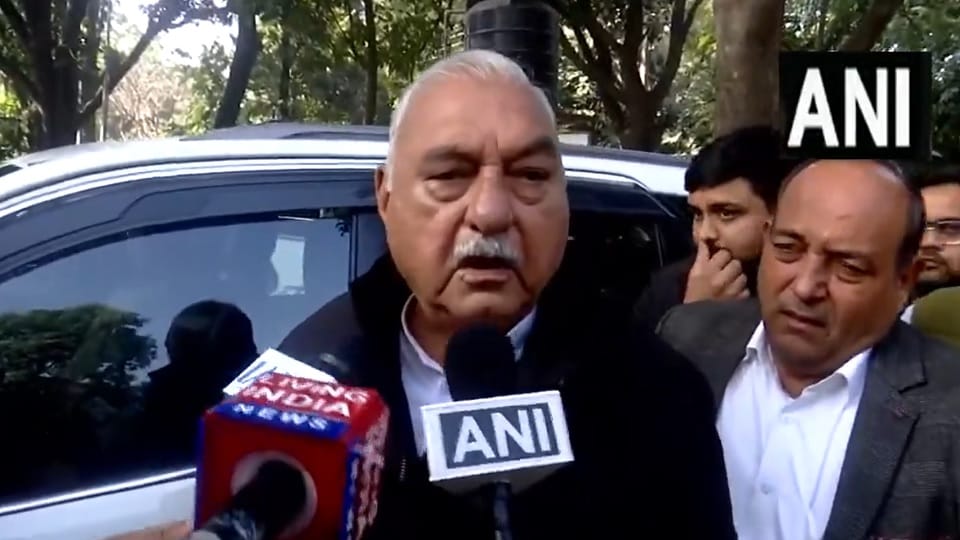 Former CM Bhupinder Singh Hooda slams BJP