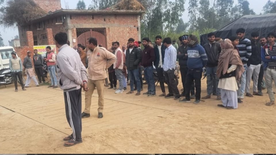 elder brother was murdered by contract killers hired by younger brother In Bijnor
