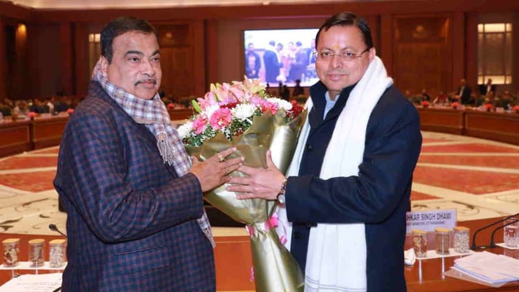 Uttarakhand: गडकरी की अध्यक्षता में हुई नेशनल हाईवे प्रोजेक्ट्स की रिव्यू मीटिंग, सीएम धामी ने लिया हिस्सा