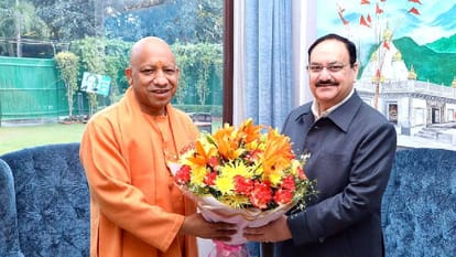 UP: CM Yogi to meet BJP Working President Nitin today, cabinet expansion may also be discussed; meeting with P