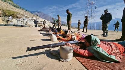 Women from remote villages in Jammu took up the responsibility of security.