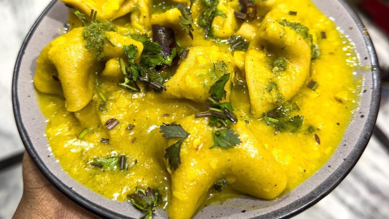 Winter Special Dish How to Make Dal Dhokli at Home Dal Ka Dulha Recipe in Hindi