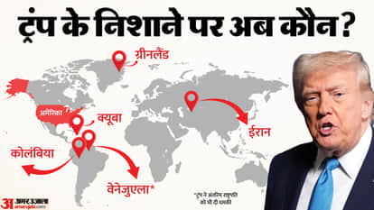 US President Donald Trump targets countries from Columbia to Cuba and Iran to Greenland Denmark Europe concern