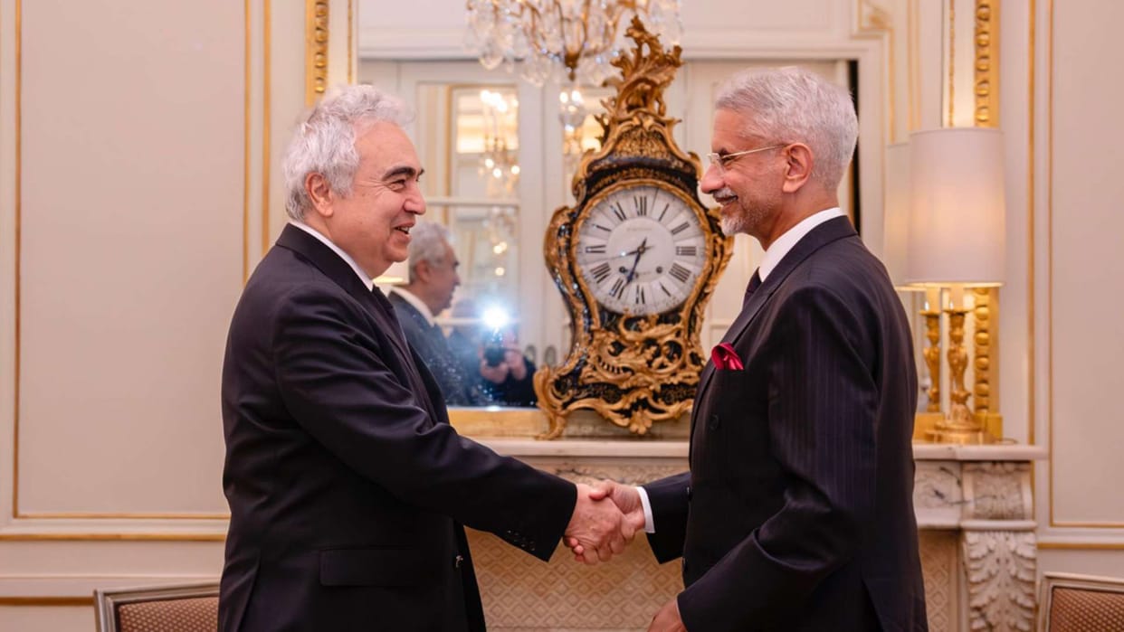 EAM Jaishankar meets IEA Executive Director Fatih Birol Paris discusses global energy India growth priorities