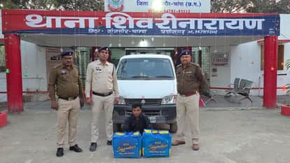 Police constable arrested with drugs in Janjgir Champa and a minor detained