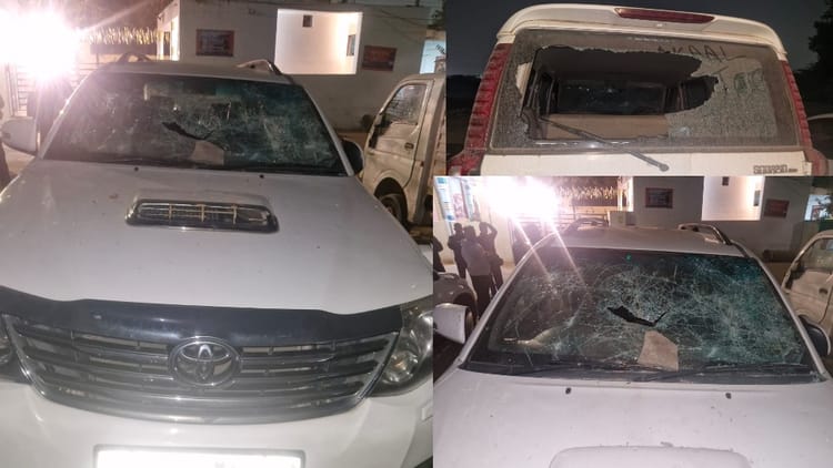 चंडीगढ़ में 10 कारों के शीशे तोड़े:पार्षद की फॉर्च्यूनर पर भी बरसाए पत्थर, आधी रात युवकों ने मचाया हुड़दंग – Windows Of 10 Cars Including Councilor Fortuner Smashed In Chandigarh