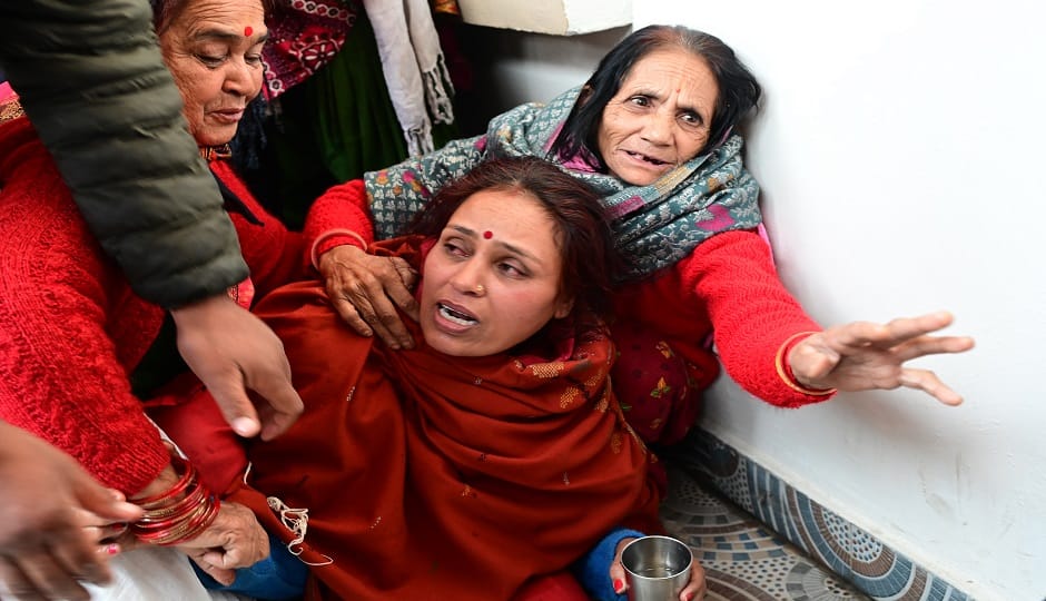 More than 50 pellets were found in Nitin Lohani's back and limbs during the post-mortem examination