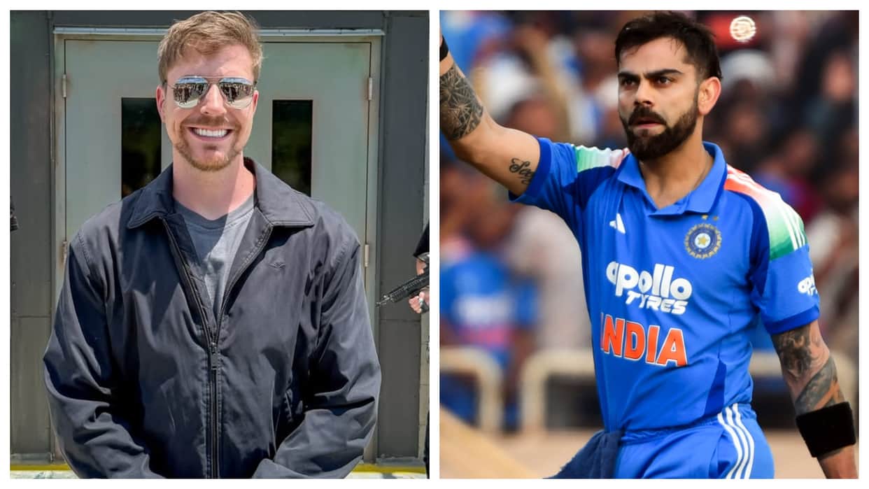 YouTuber MrBeast sends invitation to Virat Kohli for acting in film news in hindi